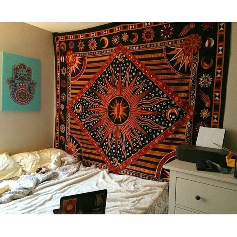 Bohemian Wall Tapestry for Living Room Decor